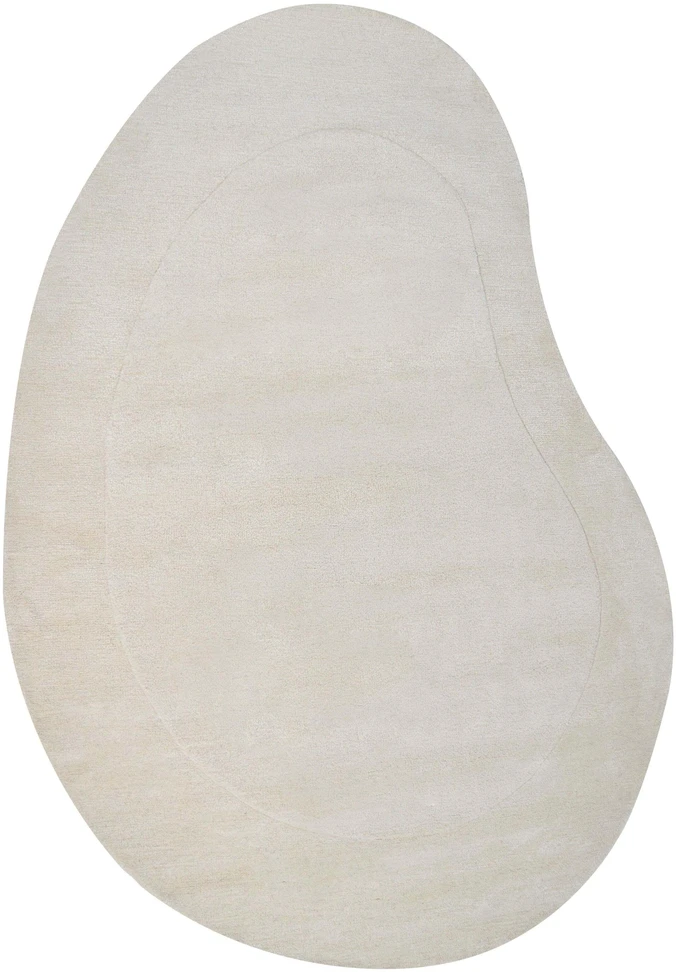 Beliani Kilimas MASSO šviesiai smėlio spalvos 160 x 230 cm viskozė