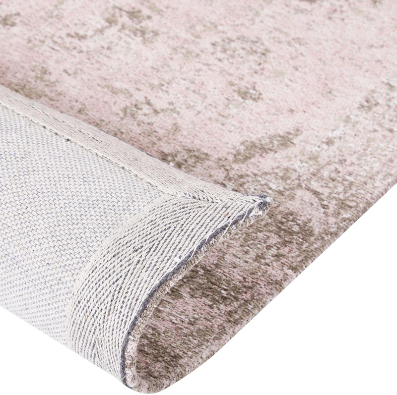 Beliani Kilimas MATARIM rožinis 200 x 300 cm medvilninis