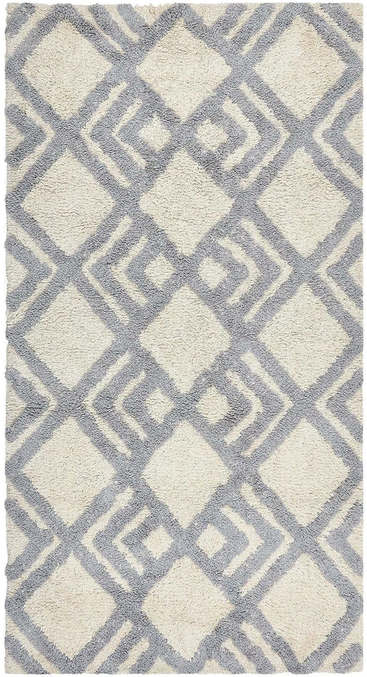 Beliani Kilimas NEVSEHIR smėlio spalvos 80 x 150 cm medvilninis