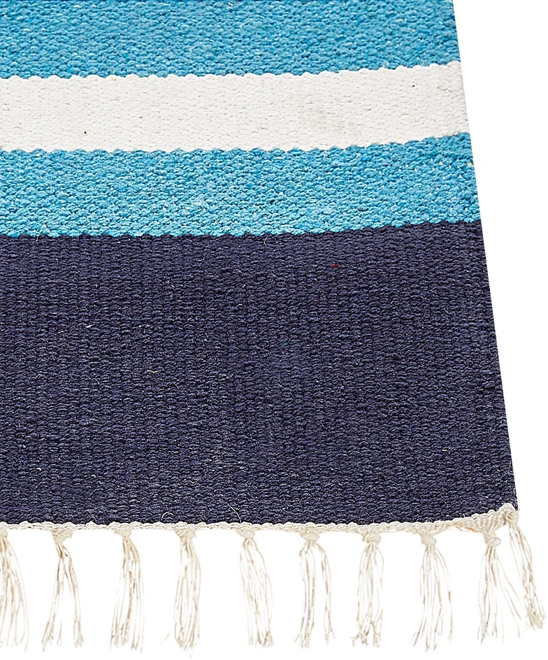 Beliani Kilimas NORATUS spalvingas 200 x 300 cm medvilninis kilim