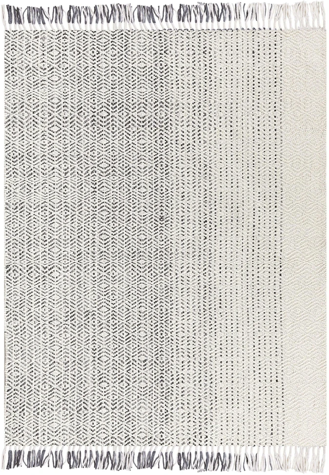Beliani Kilimas OMERLI baltas 160 x 230 cm vilnos