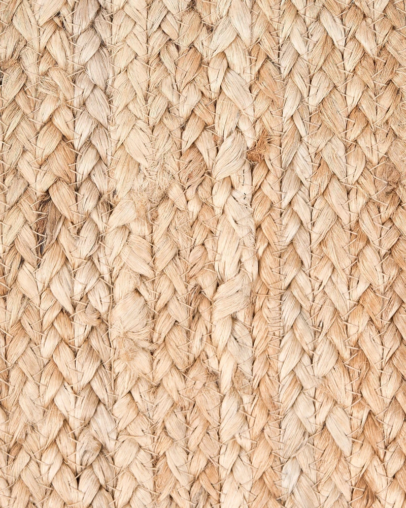 Beliani Kilimas SANGLI smėlio spalvos 80 x 300 cm džiuto