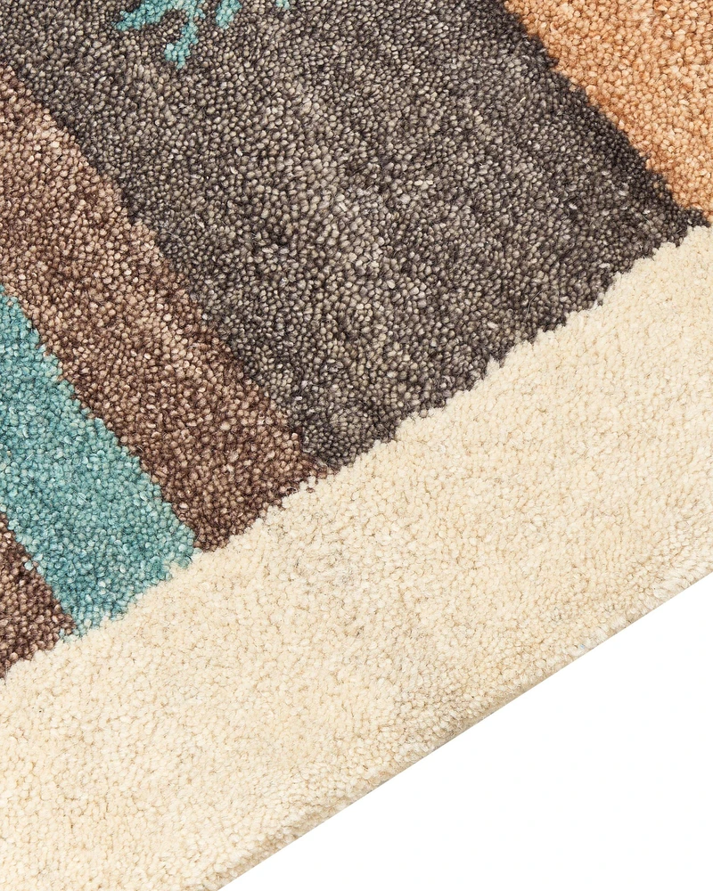 Beliani Kilimas SARILAR spalvingas 160 x 230 cm vilnonis Gabbeh