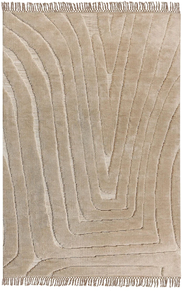 Beliani Kilimas SAZOO, smėlio spalvos, 200 x 300 cm