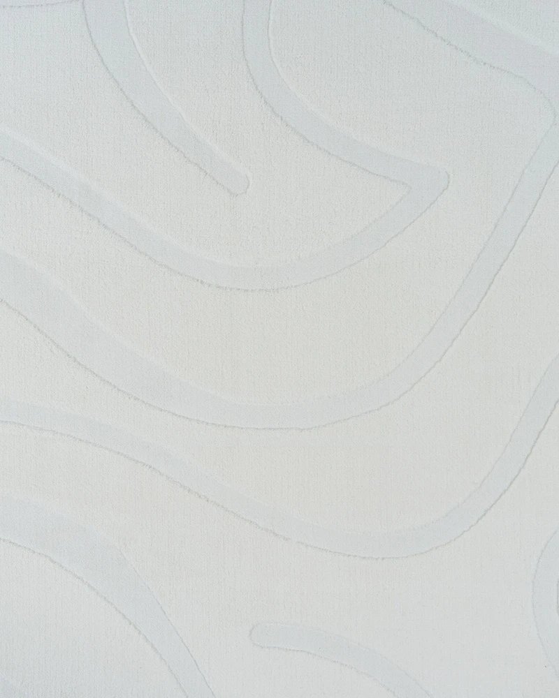 Beliani Kilimas SELVORI, balkšvas, 160 x 230 cm