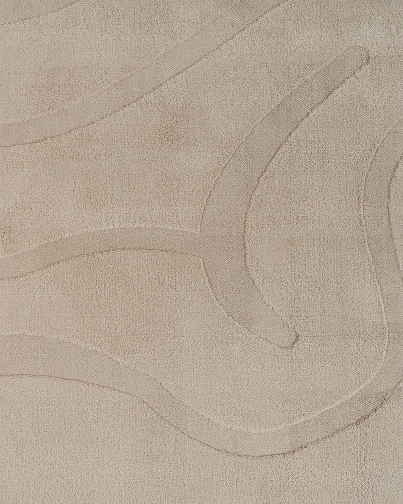Beliani Kilimas SELVORI, smėlio spalvos, 160 x 230 cm