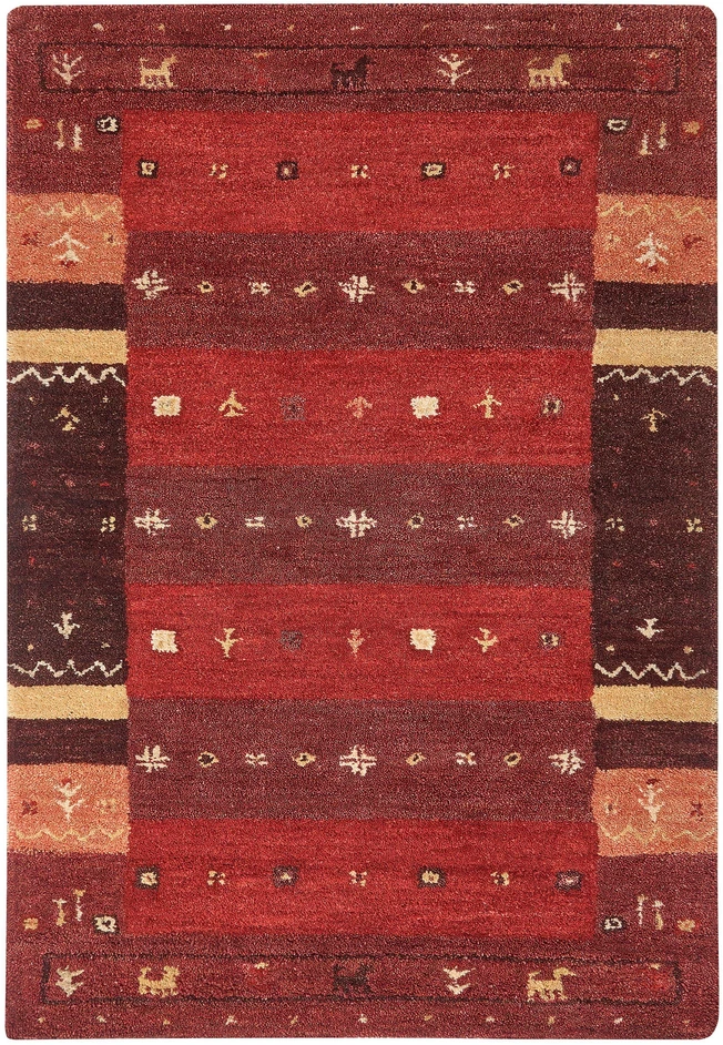 Beliani Kilimas SINANLI, spalvingas, 140 x 200 cm, Gabbeh, vilna