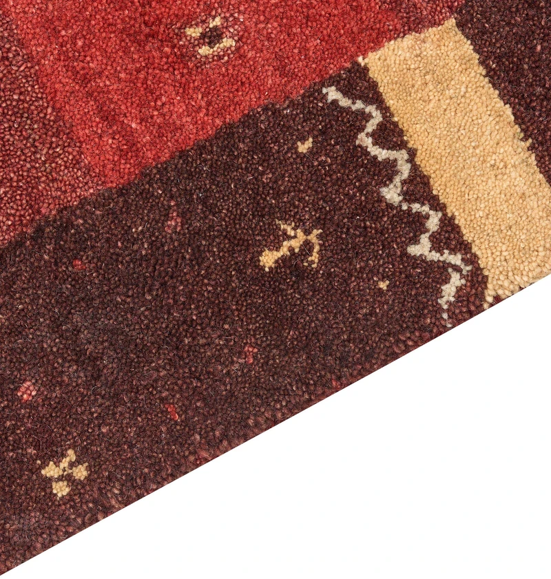 Beliani Kilimas SINANLI spalvotas 160 x 230 cm vilnos Gabbeh