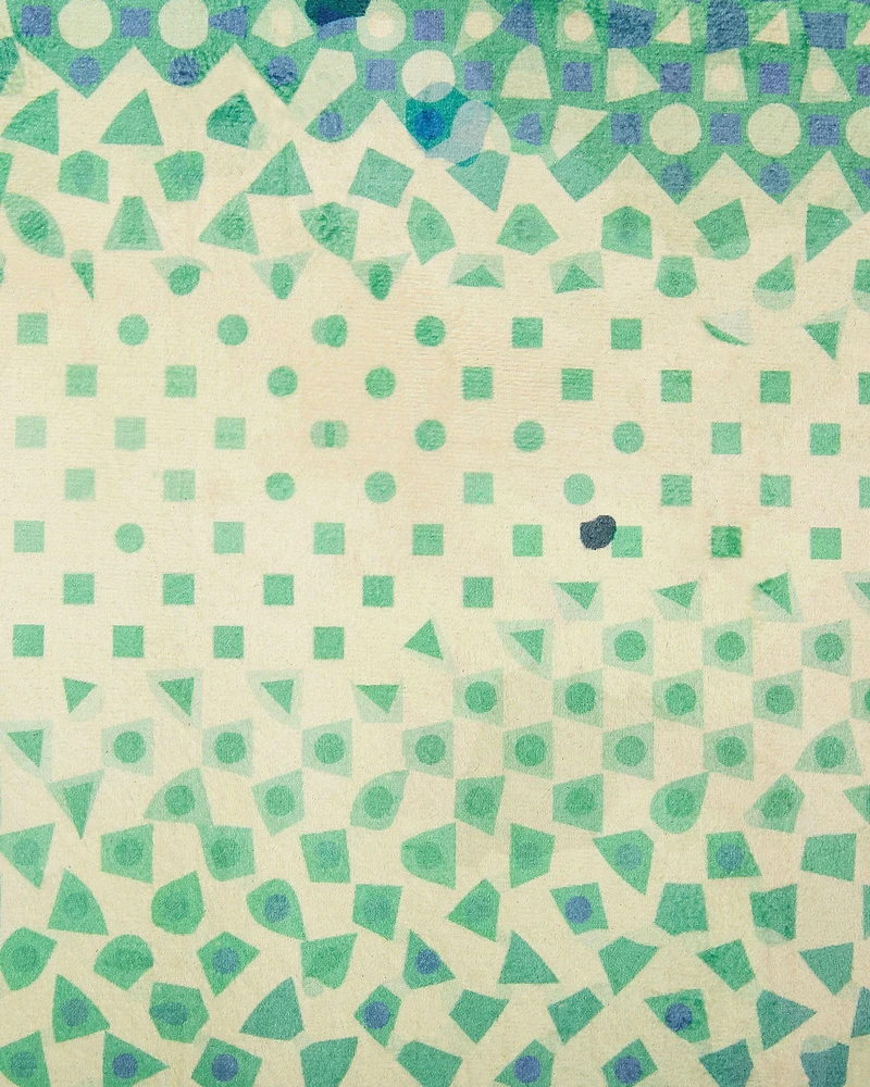 Beliani Kilimas SUSUZ mėlynas 140 x 200 cm