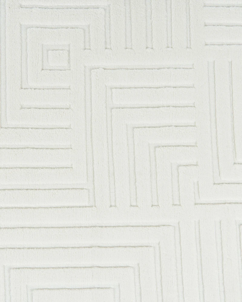 Beliani Kilimas TAMIREL, balkšvas, 80 x 300 cm