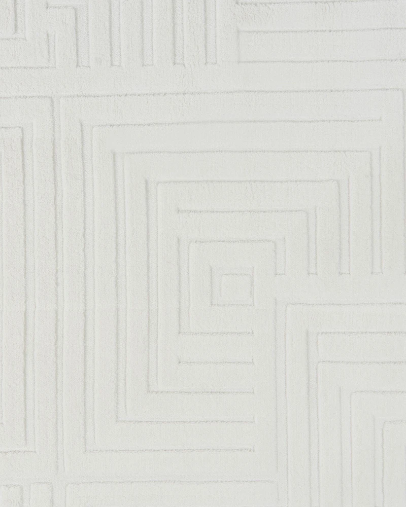 Beliani Kilimas TAMIREL, lūžusi balta, 160 x 160 cm