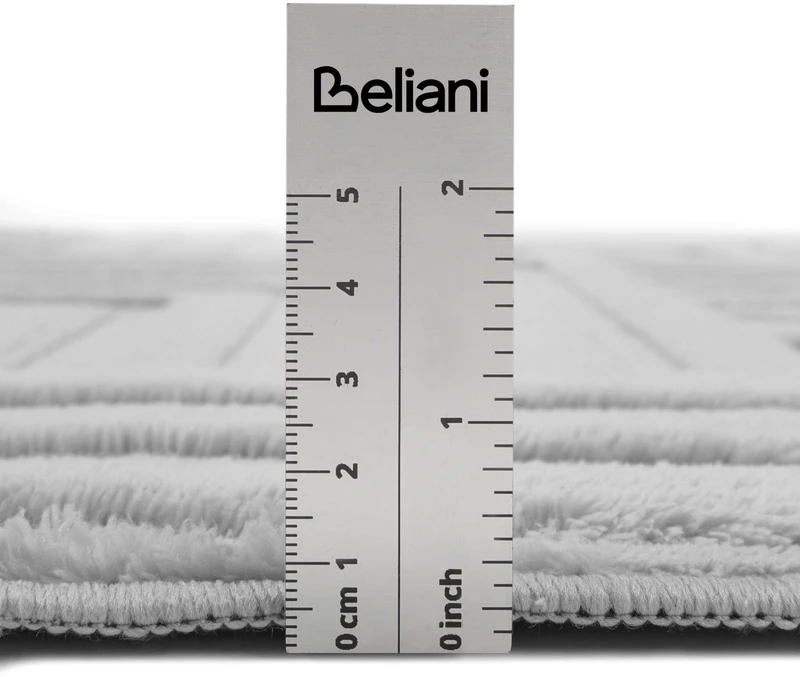 Beliani Kilimas TAMIREL, pilkas, 80 × 300 cm