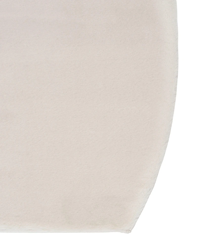 Beliani Kilimas TANGRA šviesiai smėlio spalvos 160 x 230 cm