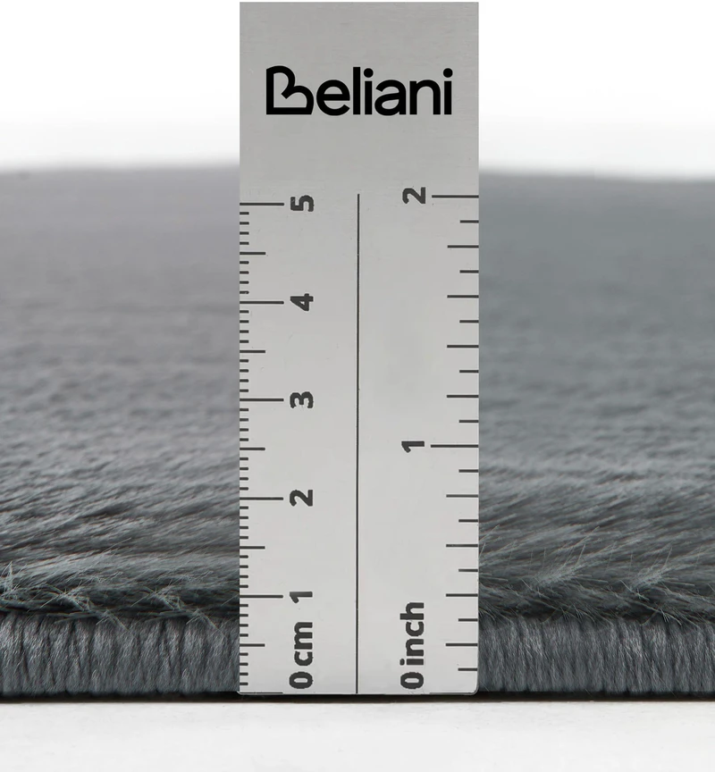 Beliani Kilimas TANGRA tamsiai pilkas 160 x 230 cm