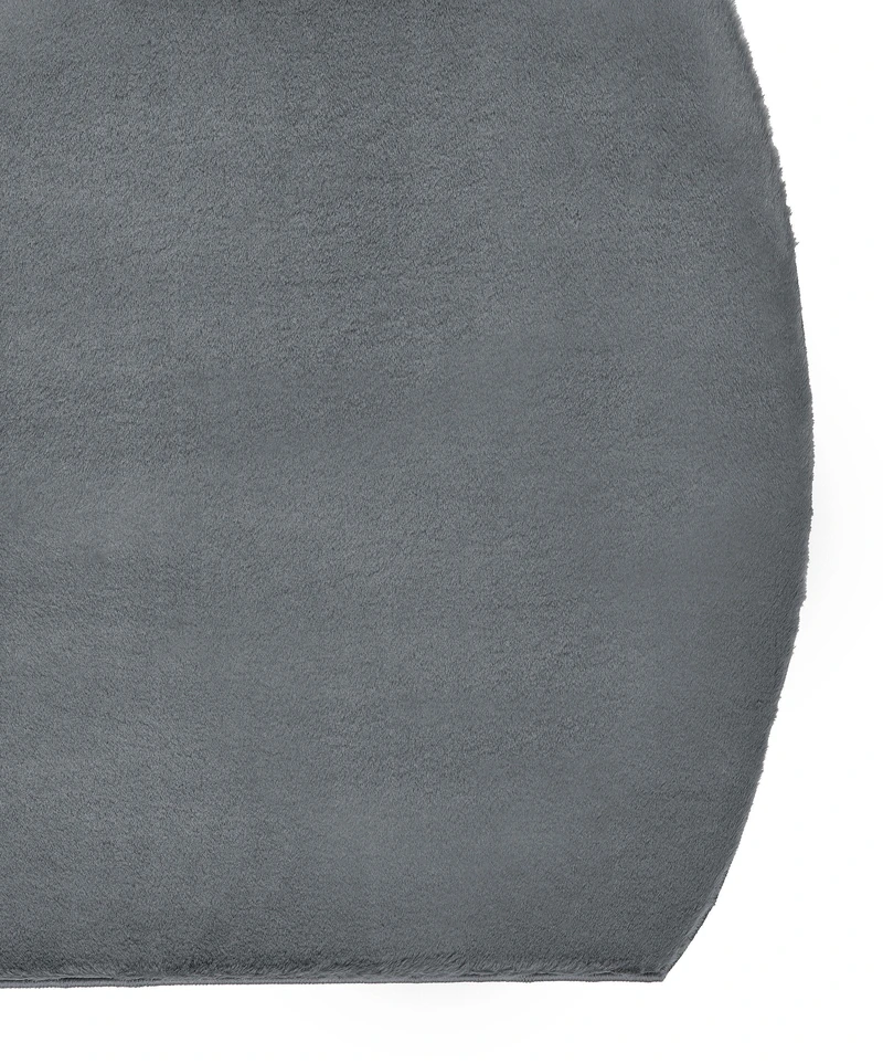 Beliani Kilimas TANGRA tamsiai pilkas 160 x 230 cm