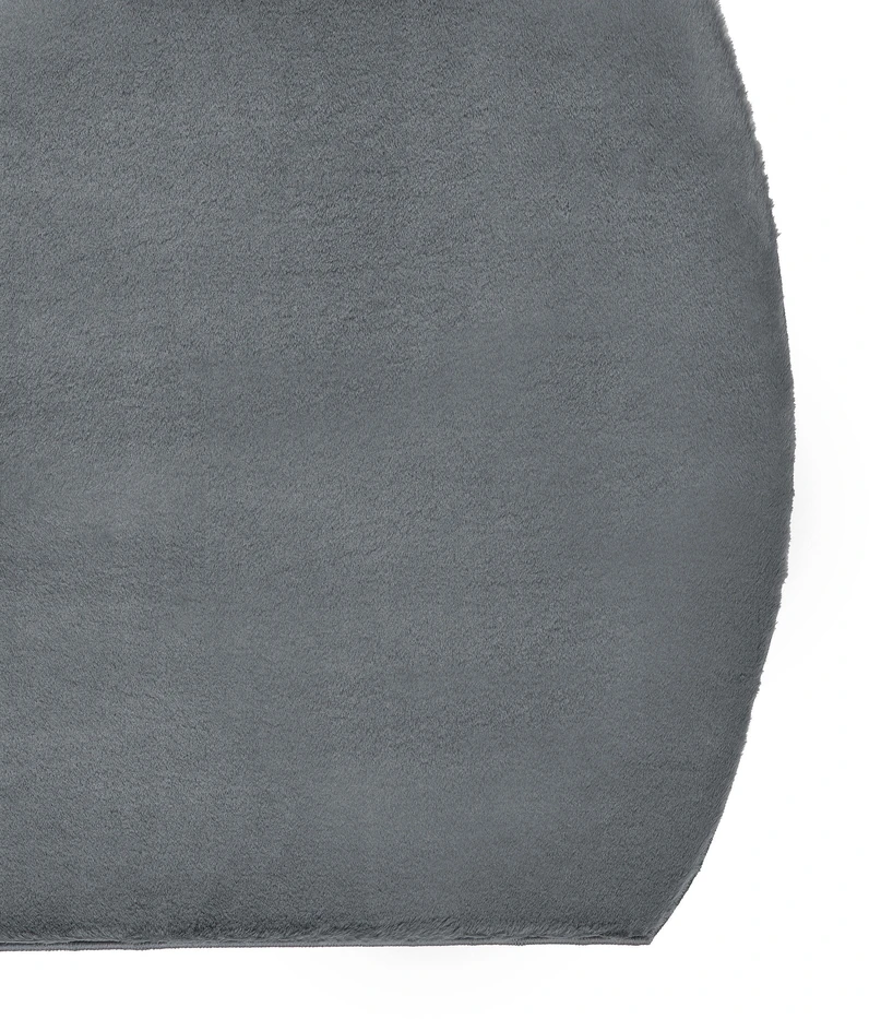 Beliani Kilimas TANGRA tamsiai pilkas 80 x 300 cm