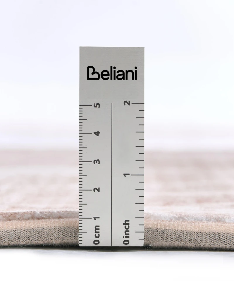 Beliani Kilimas TARSUS smėlio spalvos 160 x 230 cm