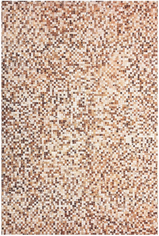 Beliani Kilimas TORUL rudas 160 x 230 cm iš natūralios odos