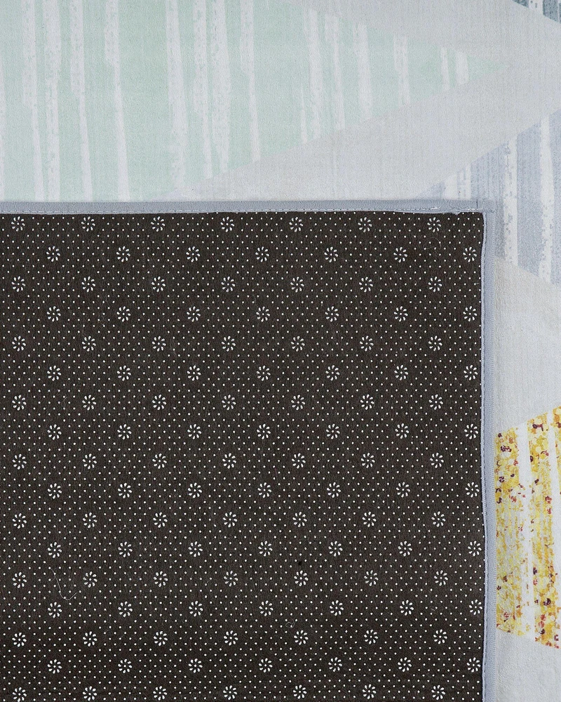 Beliani Kilimas YAYLA Pilkas 160 x 230 cm