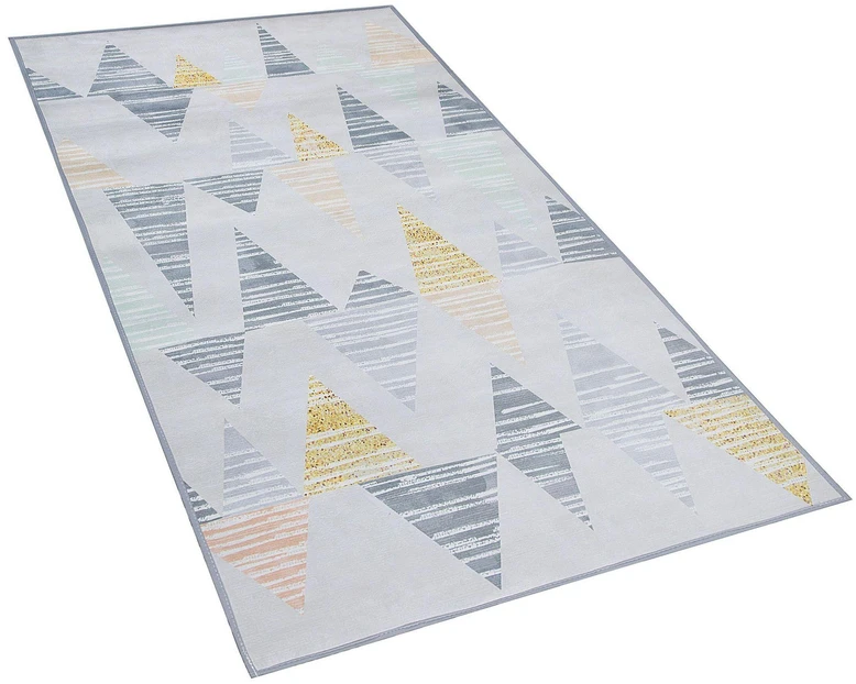 Beliani Kilimas YAYLA pilkas 80 x 150 cm