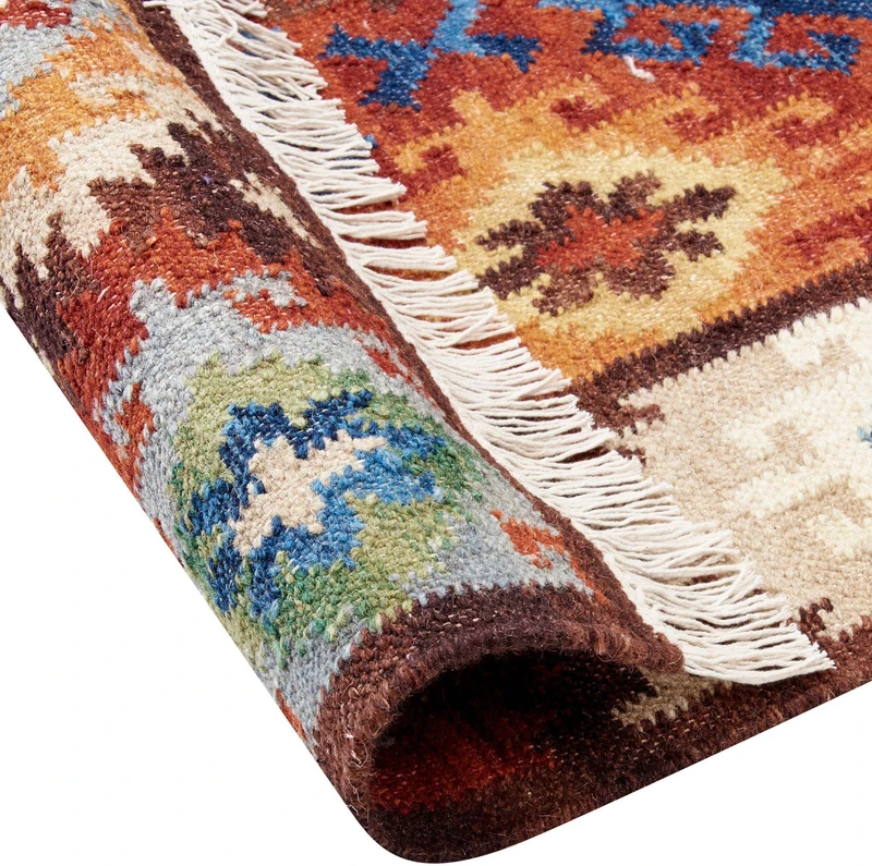 Beliani Kilimas ZOVUNI spalvotas 160 x 230 cm vilnonis kilimas