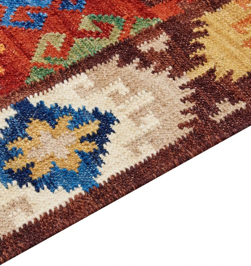 Beliani Kilimas ZOVUNI spalvotas 160 x 230 cm vilnonis kilimas