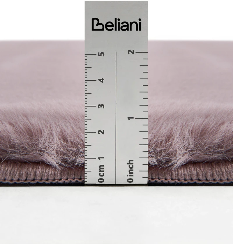 Beliani Kilimėlis DAWA šviesiai violetinis 160 x 230 cm