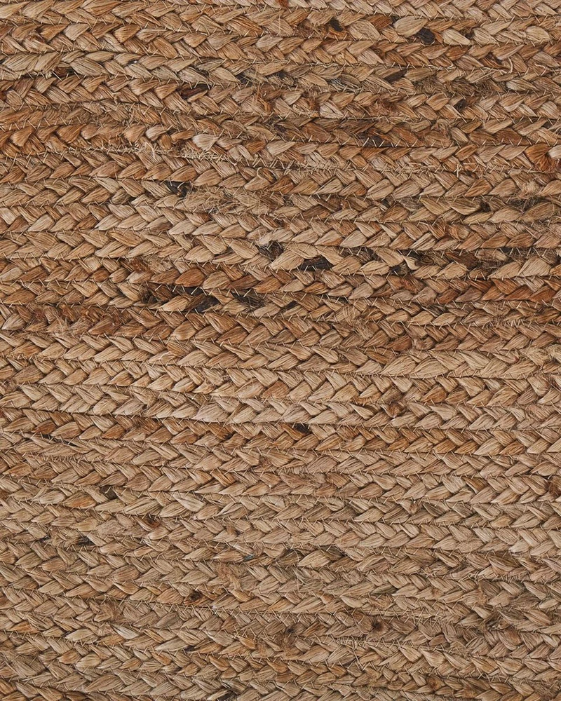 Beliani Kilimėlis DEMIRCI smėlio spalvos 100 x 150 cm džiutas