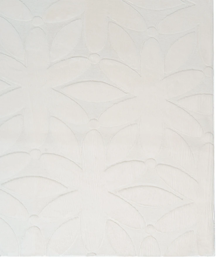 Beliani Kilimėlis HOOD, balkšva spalva, 160 x 230 cm
