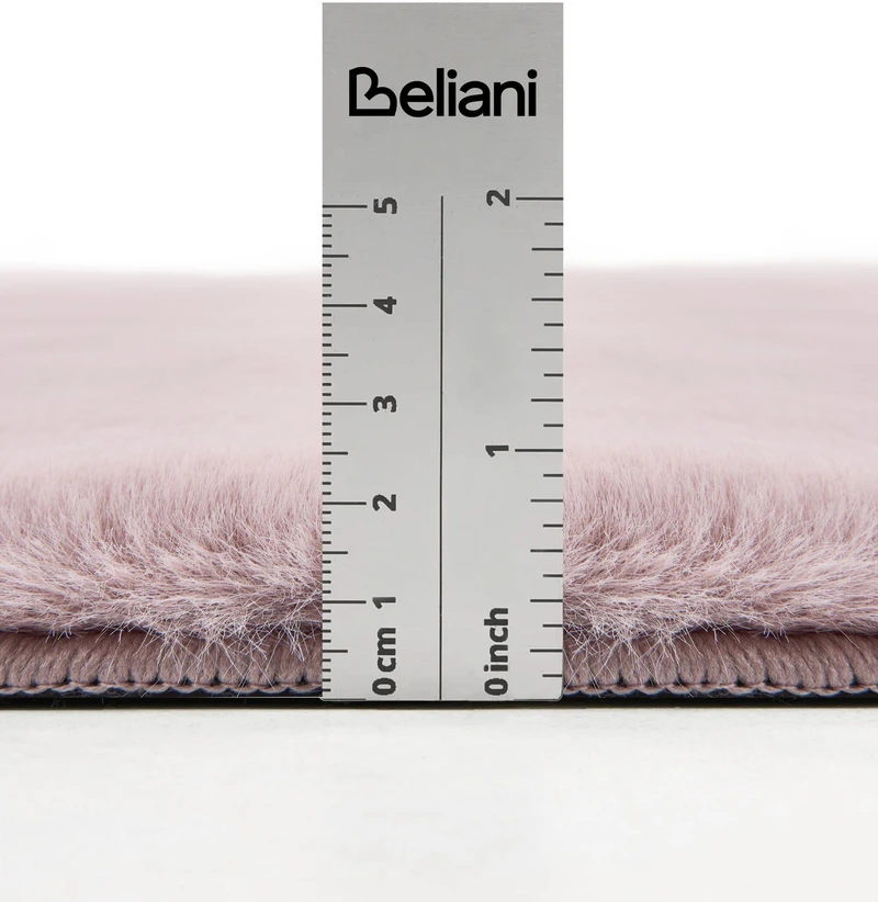Beliani Kilimėlis TANGRA šviesiai violetinis 80 x 300 cm