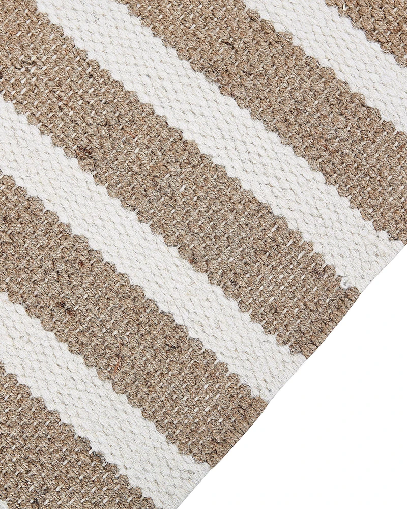 Beliani Kiliminis ENGIZ spalvotas 80 x 150 cm vilnonis