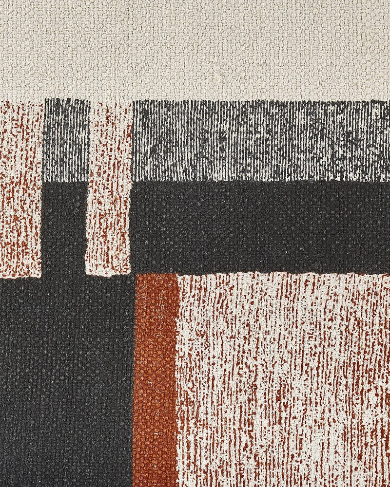 Beliani Kiliminis KAKINADA spalvotas 80 x 150 cm medvilninis
