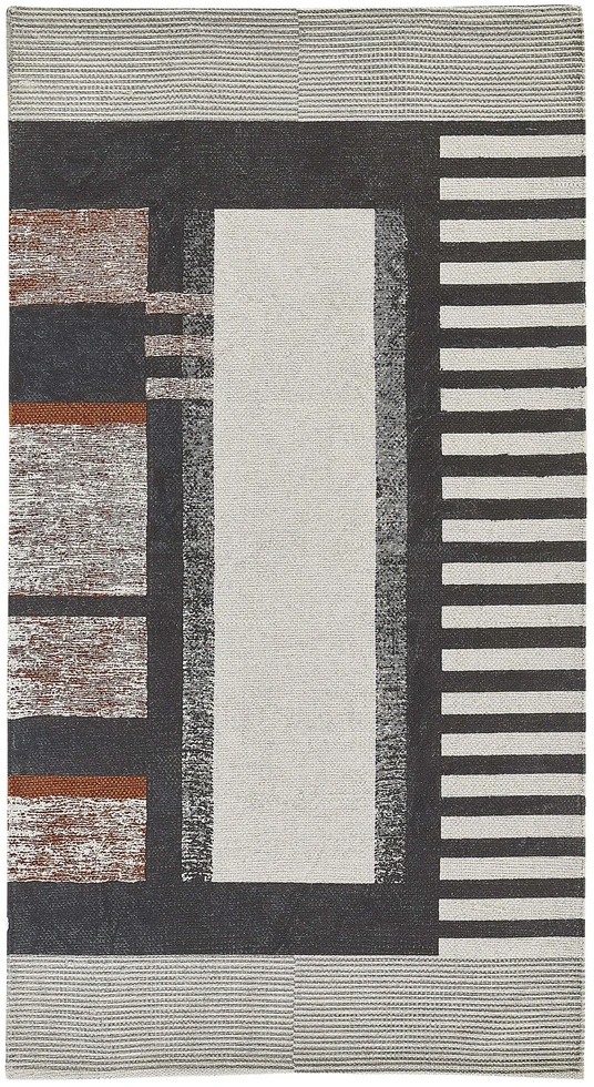 Beliani Kiliminis KAKINADA spalvotas 80 x 150 cm medvilninis