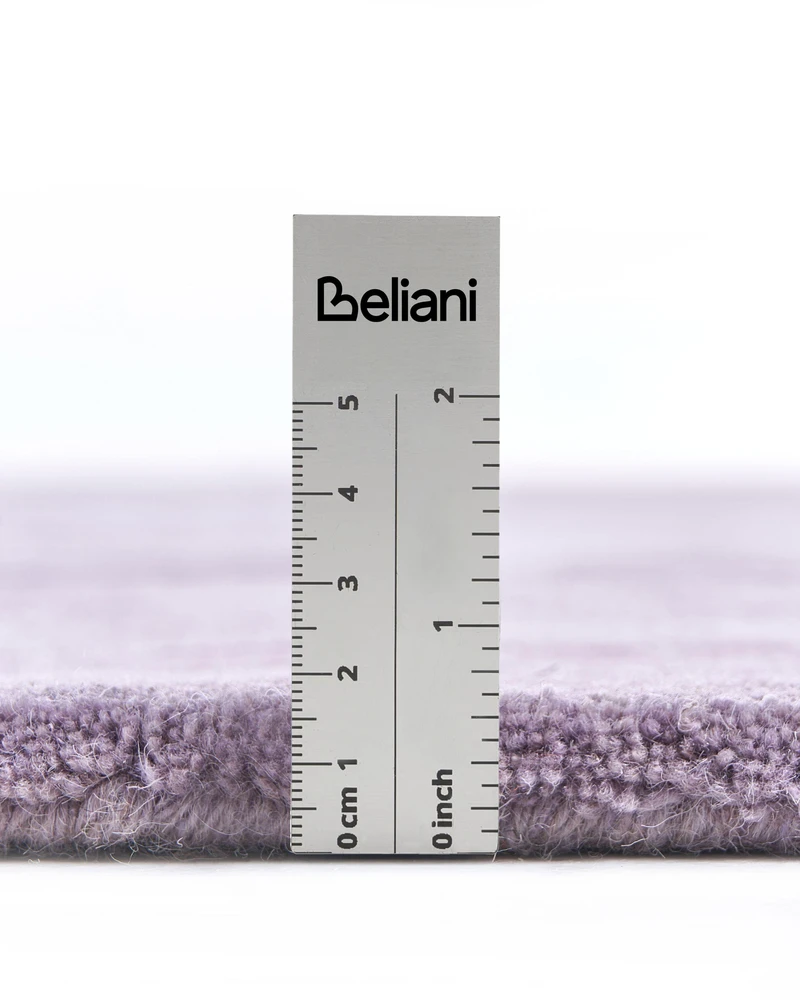 Beliani Kiliminiss AMADO Violetinis 160 x 230 cm Viskozė
