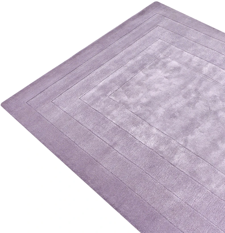 Beliani Kiliminiss AMADO Violetinis 160 x 230 cm Viskozė