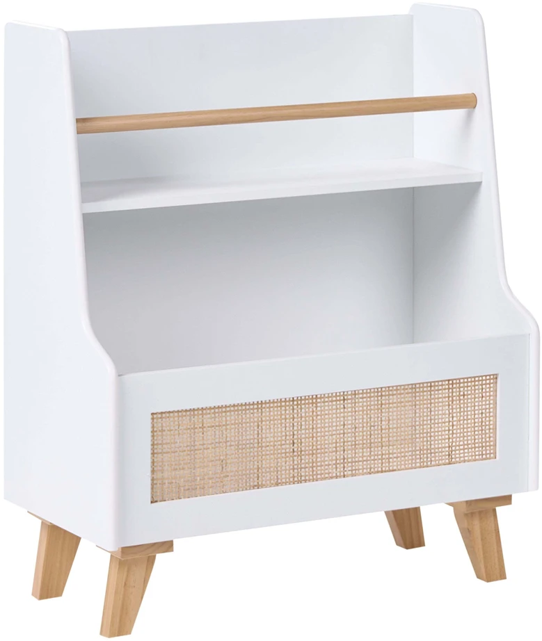 Beliani Knygų lentyna 2 lentynų JACKIT 72 cm balta