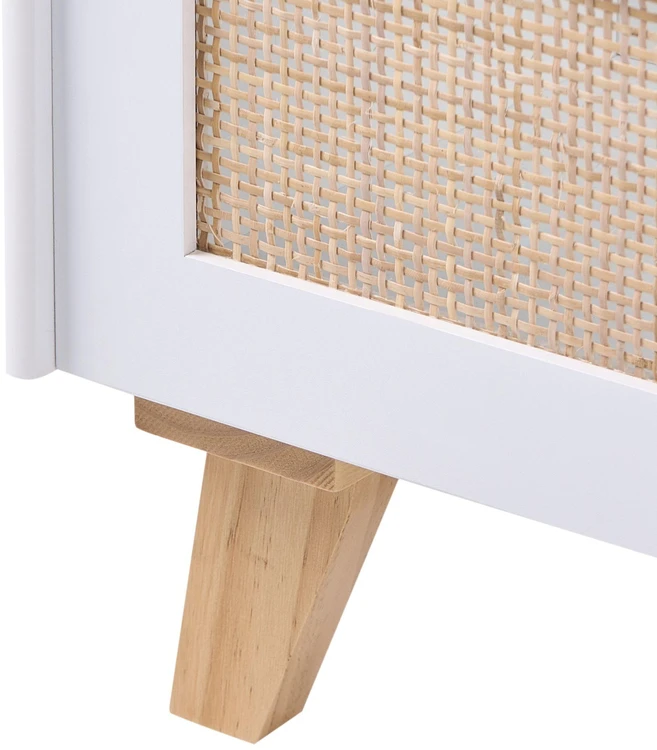 Beliani Knygų lentyna 2 lentynų JACKIT 72 cm balta