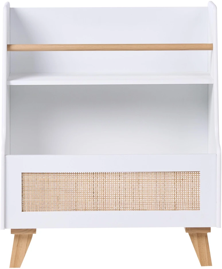 Beliani Knygų lentyna 2 lentynų JACKIT 72 cm balta