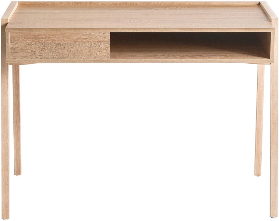 Beliani KOFOTEN rašomasis stalas, 107 × 48 cm, šviesiai rudas