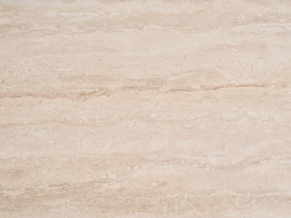 Beliani Konferencinis stalas FELETTO 90 cm 180 cm akmens imitacijos travertino efektas