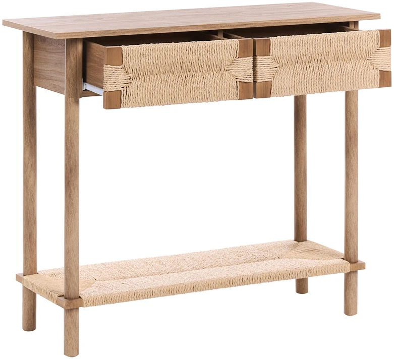 Beliani Konsolė BONDI šviesiai ruda