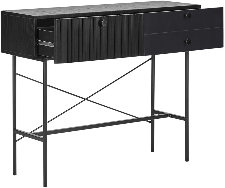 Beliani Konsolė COVENTRY Juoda