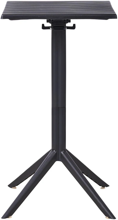 Beliani Lauko baro stalas LEMNOS 60 cm 60 cm Juodas
