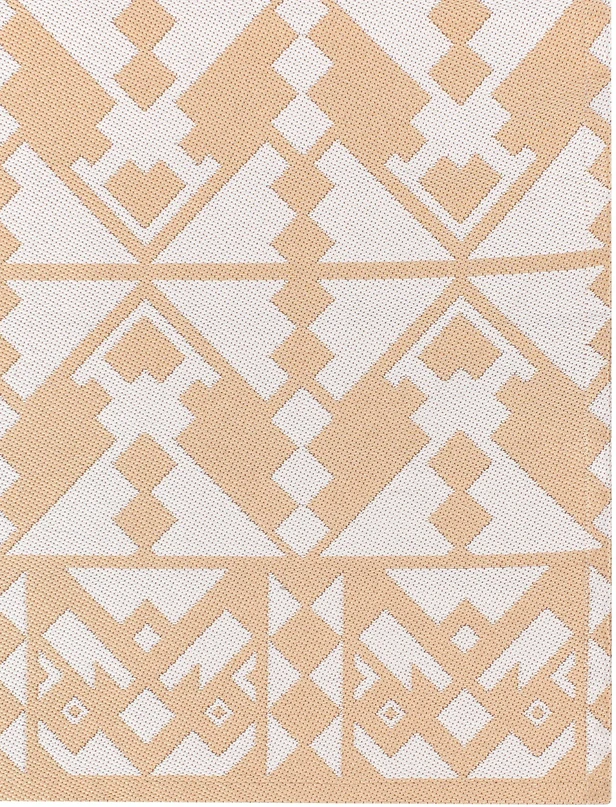 Beliani Lauko kilimas BALASORE smėlio spalvos 80 x 150 cm