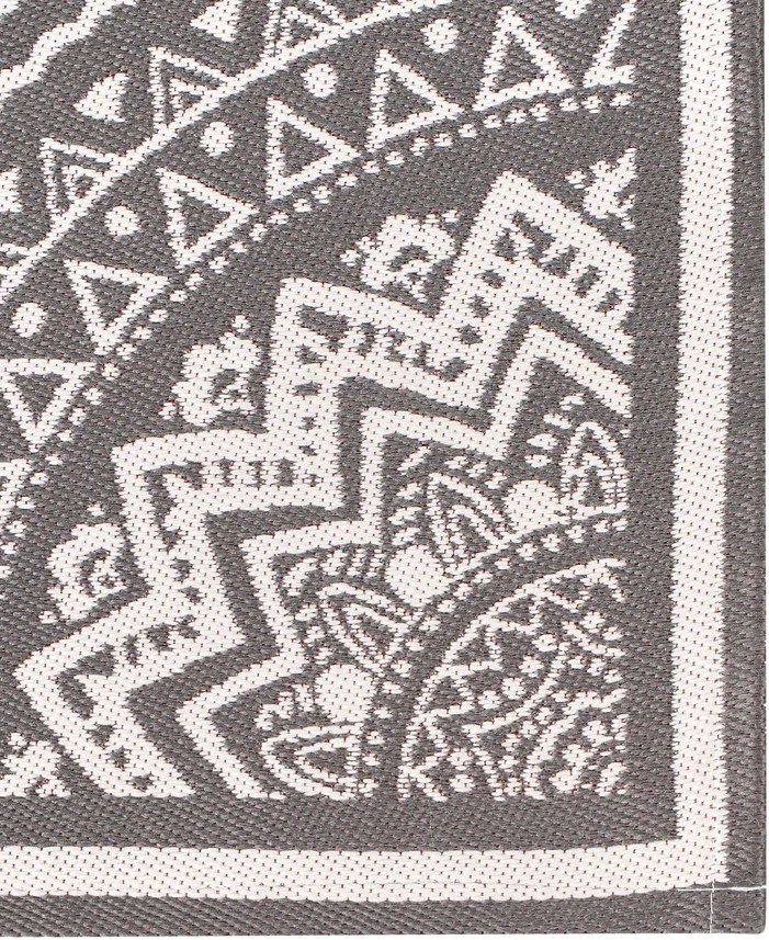 Beliani Lauko kilimėlis NELLORE pilkas 80 x 150 cm