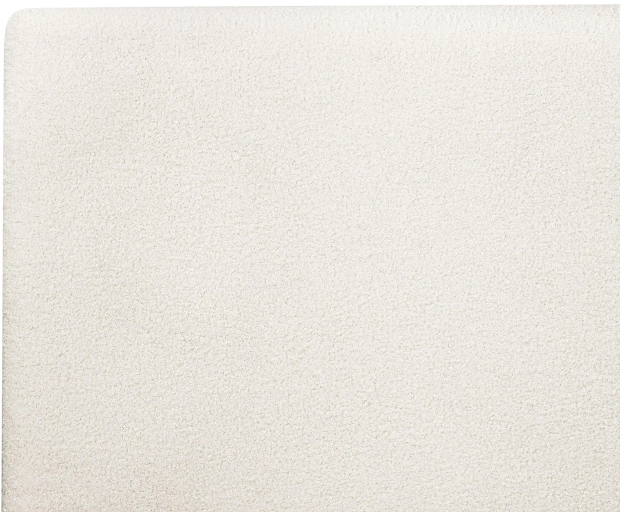 Beliani LED dvigulė lova Boucle ZEN 180 x 200 cm, tamsaus uosio spalvos