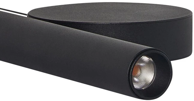 Beliani LED pakabinamas šviestuvas DAMAS, metalinis, juodas