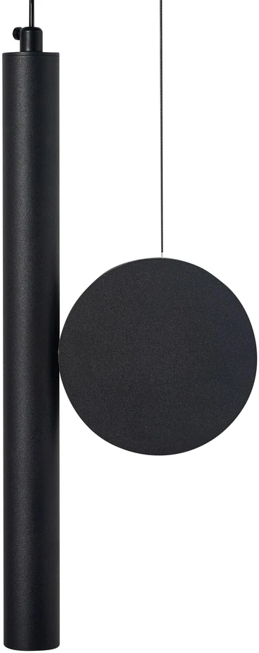 Beliani LED pakabinamas šviestuvas DAMAS, metalinis, juodas