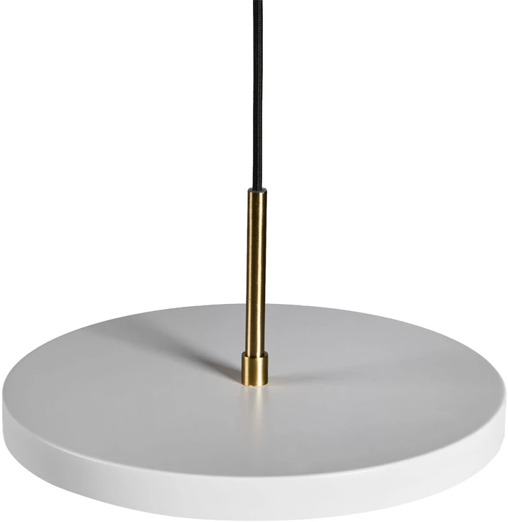 Beliani LED pakabinamas šviestuvas EVENLODE metalinis baltas