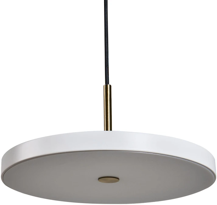 Beliani LED pakabinamas šviestuvas EVENLODE metalinis baltas